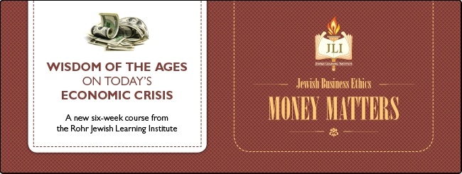 Chabad of Plano/Collin County | JLI - Money Matters, Register Today!
